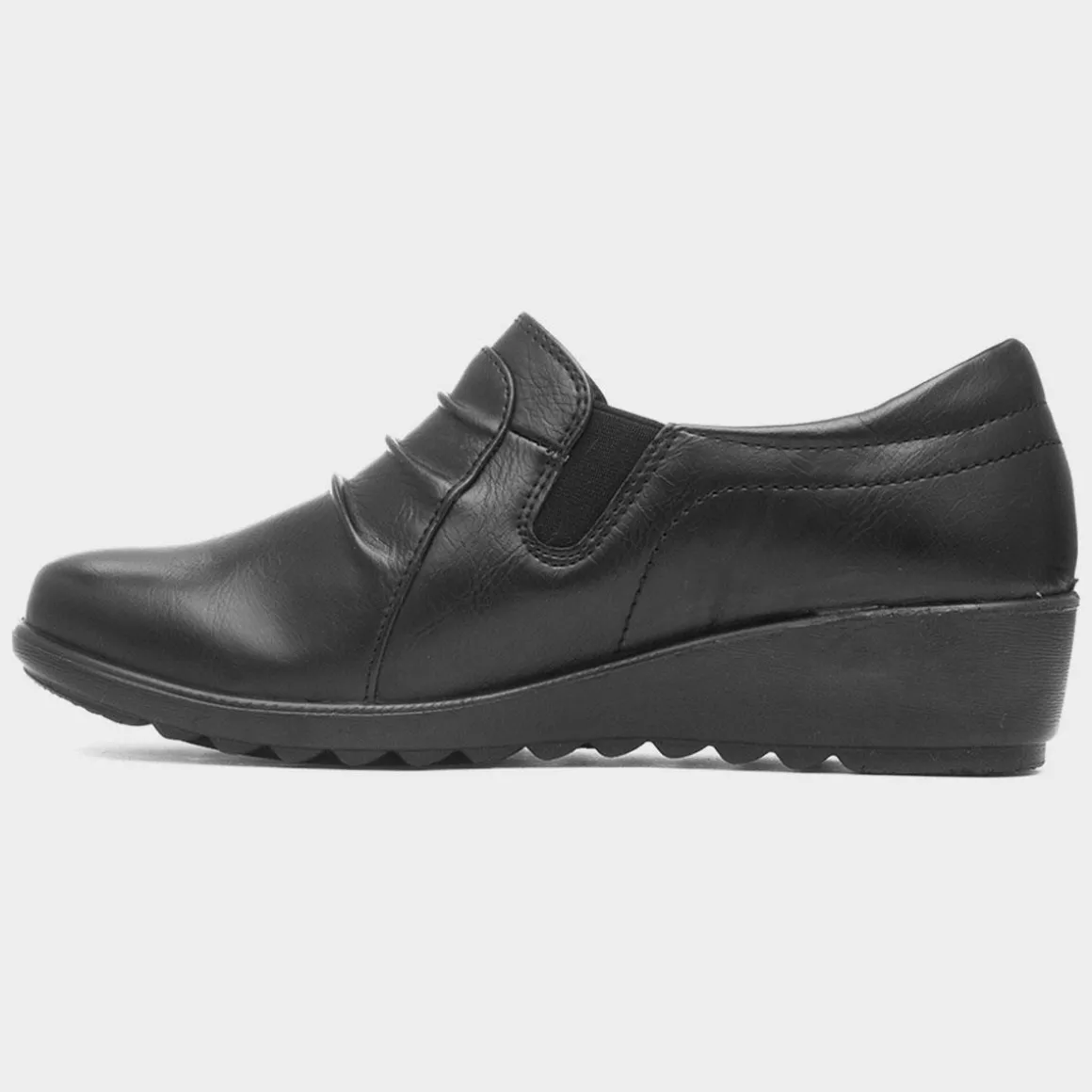 Cushion Walk Gatsby Womens Black Casual Shoe