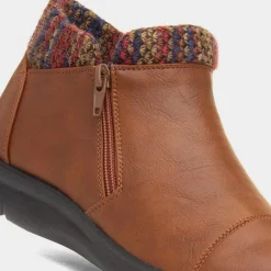 Cushion Walk Grace Womens Tan Ankle Boot