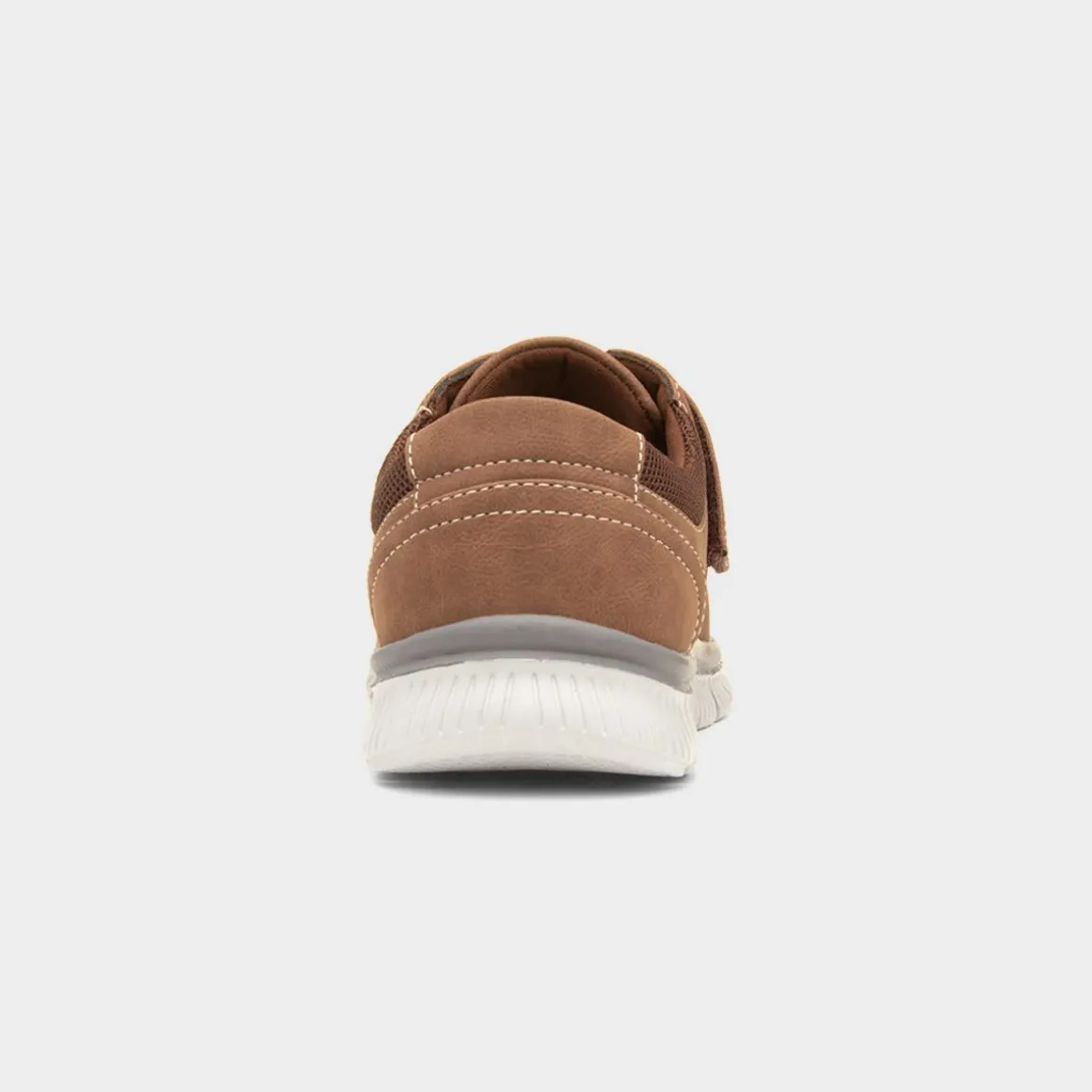 Cushion Walk Greg Mens Brown Casual Shoe
