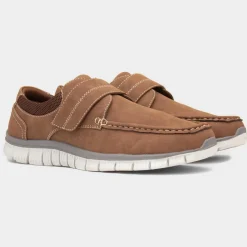 Cushion Walk Greg Mens Brown Casual Shoe