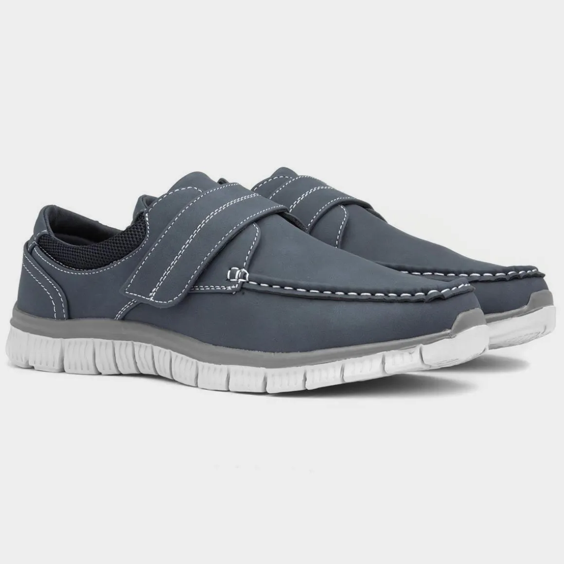 Cushion Walk Greg Mens Easy Fasten Casual Shoe