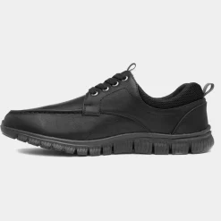 Cushion Walk Harry Mens Black Lace Up Shoe