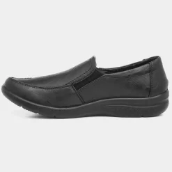 Cushion Walk Jacky Womens Black Slip On Shoe