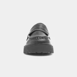 Cushion Walk Jakarta Womens Black Chunky Loafer