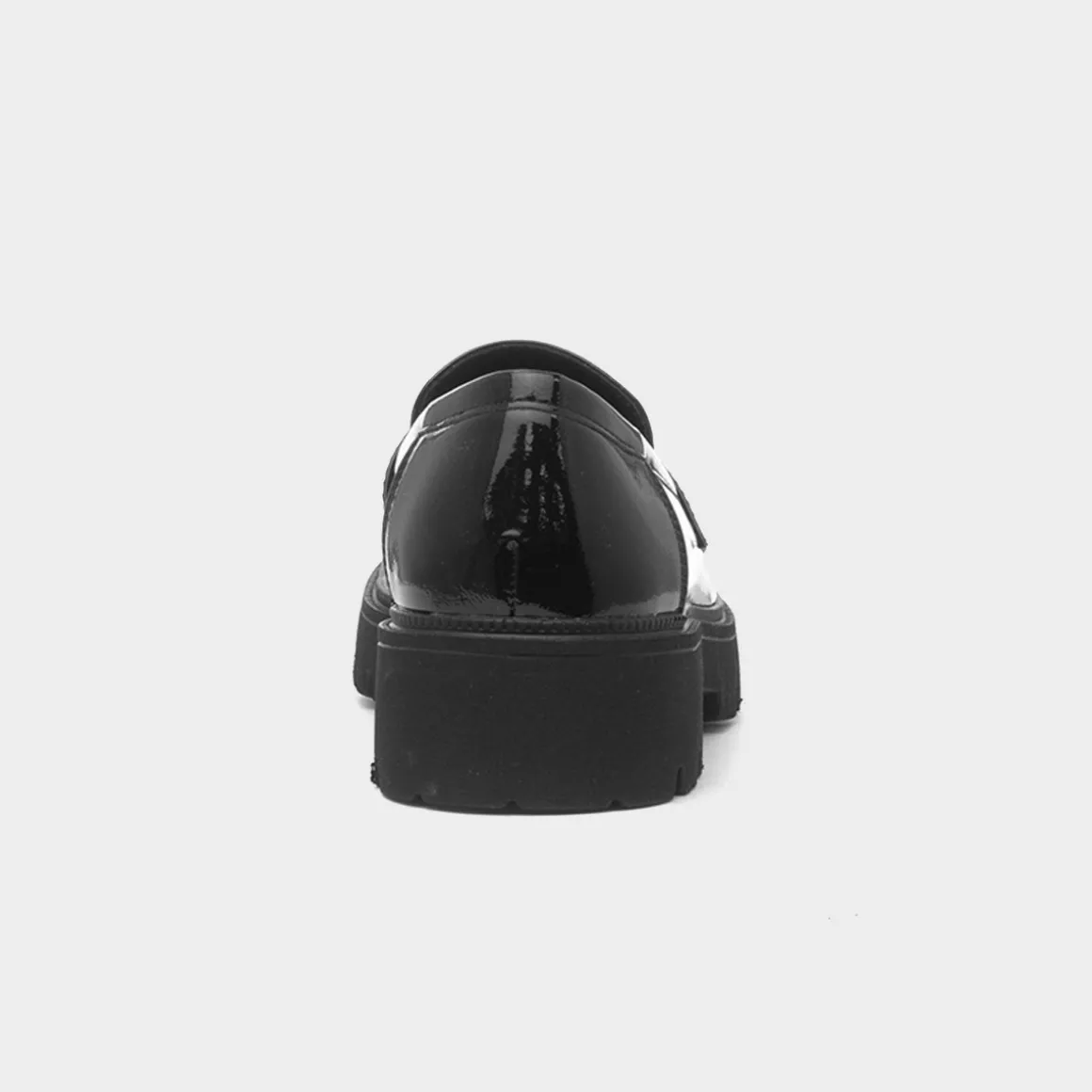 Cushion Walk Jakarta Womens Black Patent Loafer