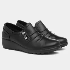 Cushion Walk Janet Womens Black Shoe