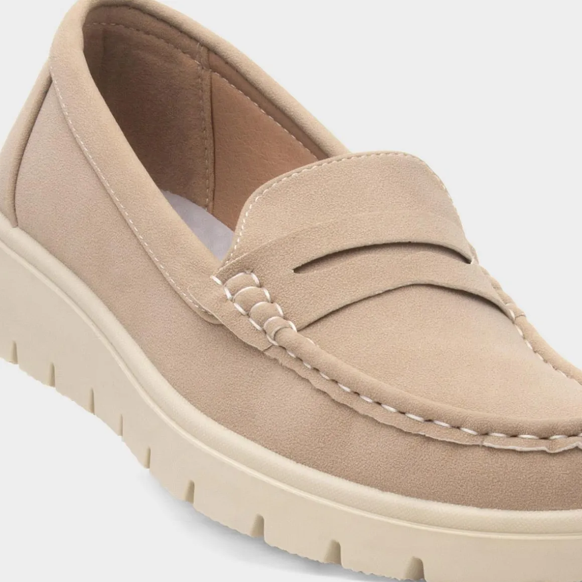 Cushion Walk Kelly Womens Beige Casual Shoe