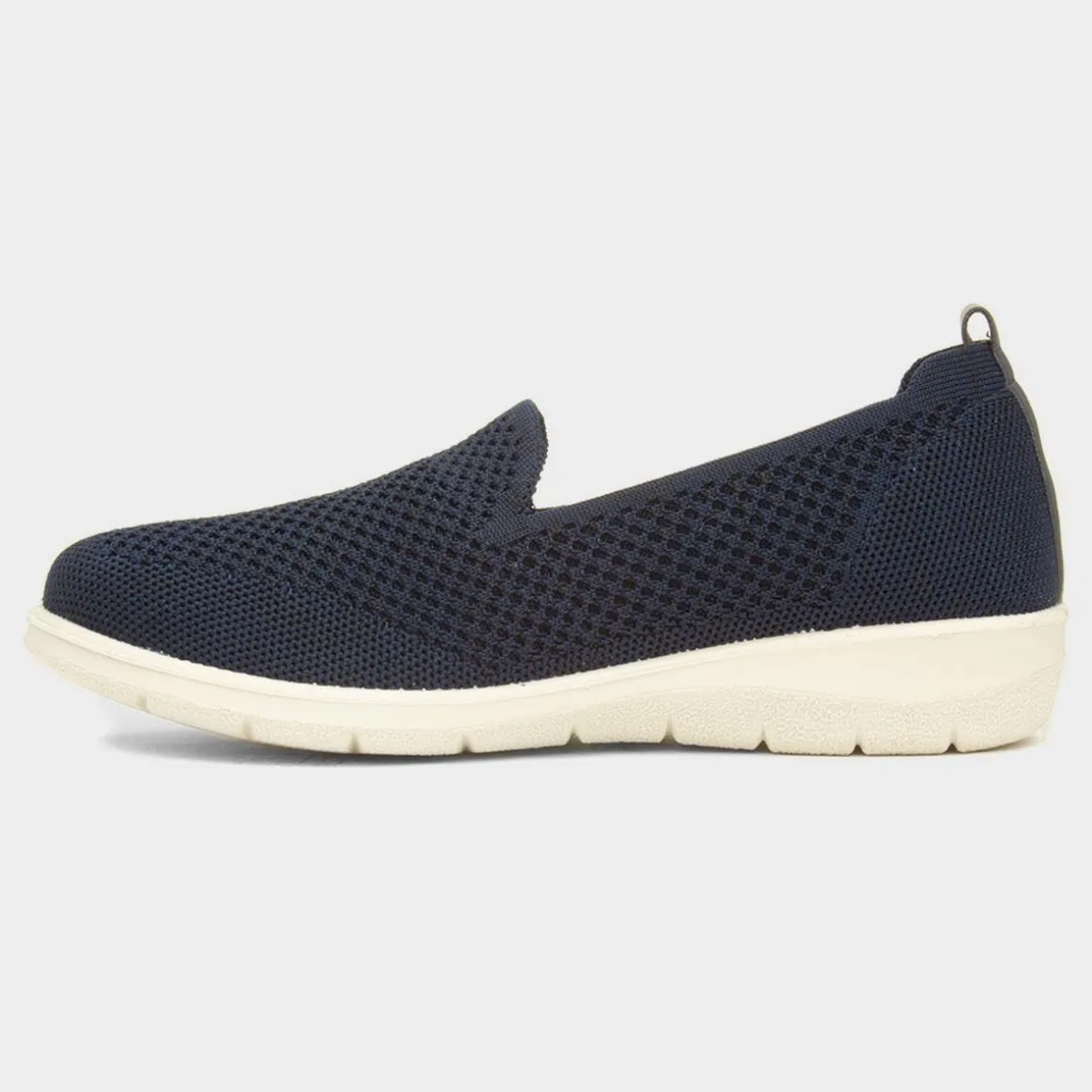 Cushion Walk Leona Womens Navy Casual Shoe
