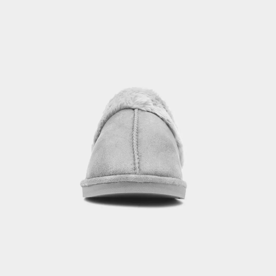 Cushion Walk Lucy Womens Grey Mule Slipper