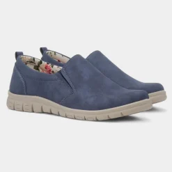Cushion Walk Marie Womens Navy Casual Shoe
