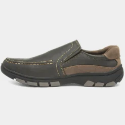 Cushion Walk Mens Brown Slip On Shoe