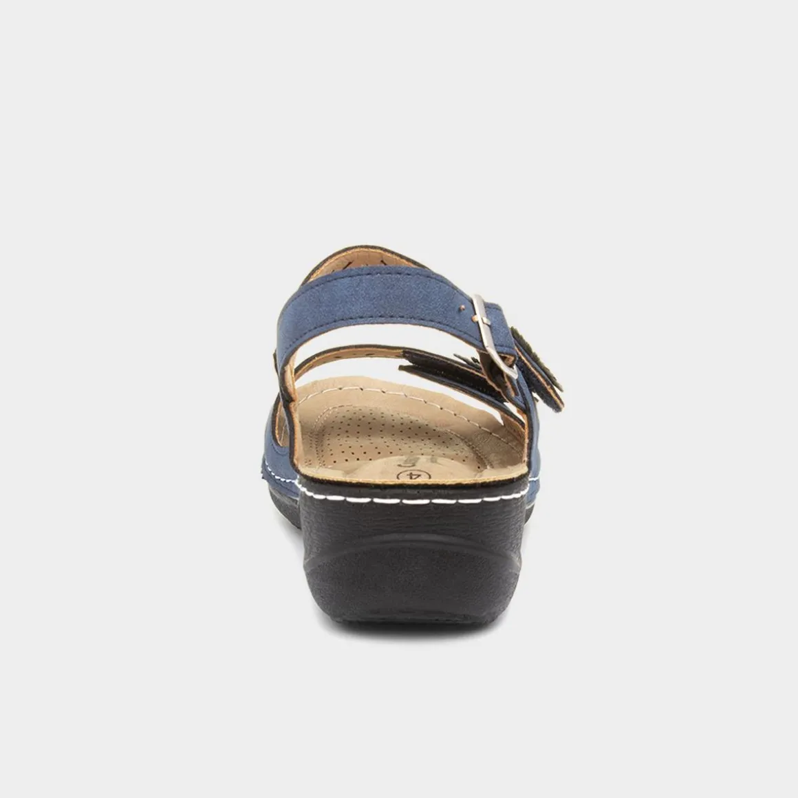 Cushion Walk Meryl Womens Navy Wedge Sandal
