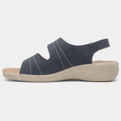 Cushion Walk Penny Womens Navy Sandal