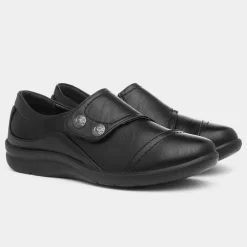 Cushion Walk Rebecca Womens Black Shoe