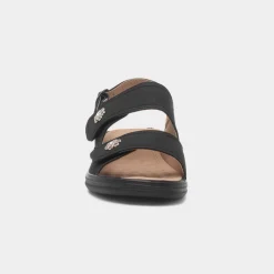Cushion Walk Samantha Womens Black Sandal