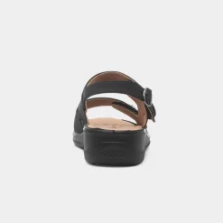 Cushion Walk Samantha Womens Black Sandal
