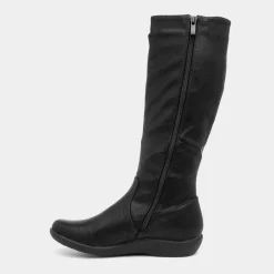 Cushion Walk Sheri Womens Black Calf Boot
