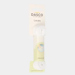 Dasco Tiverton White 100cm Sports Shoe Laces