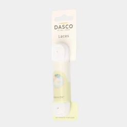 Dasco Tiverton White 100cm Sports Shoe Laces