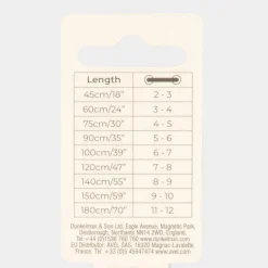 Dasco Tiverton White 100cm Sports Shoe Laces
