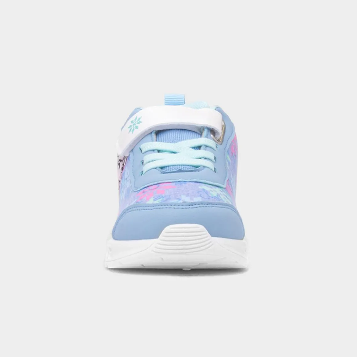 Disney Frozen Kids Blue Easy Fasten Trainer