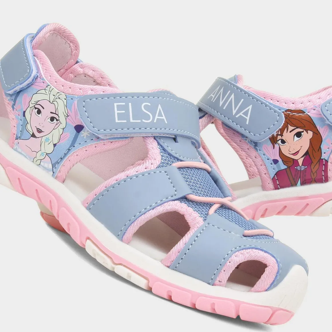 Disney Frozen Kids Blue Fisherman Sandal
