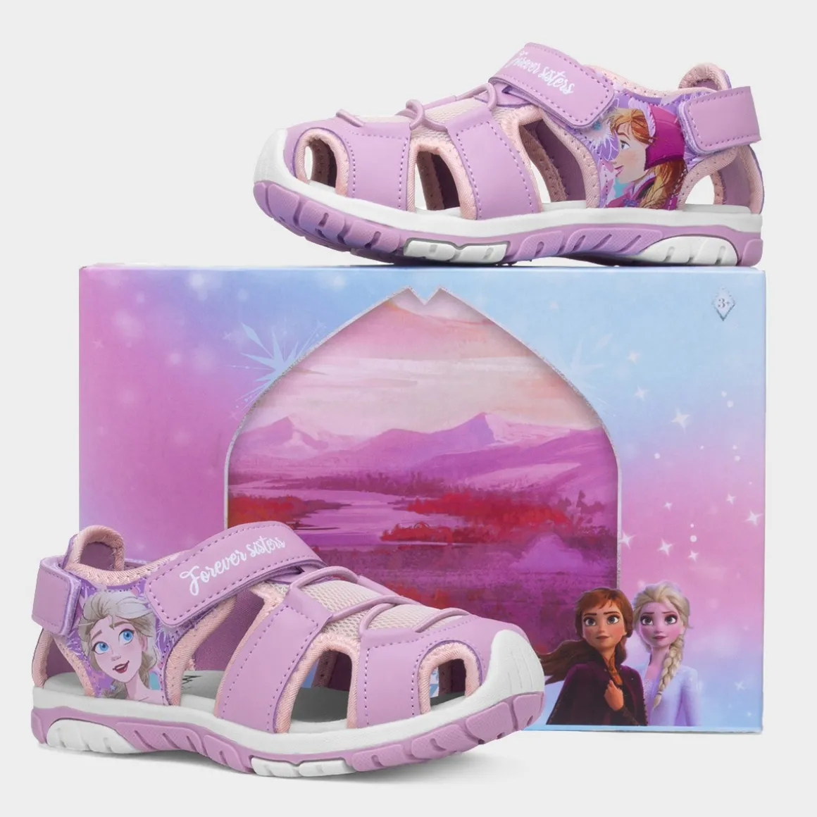 Disney Frozen Kids Lilac Fisherman Sandal