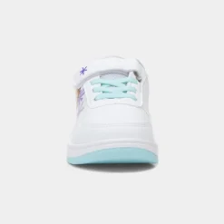 Disney Frozen Kids White Easy Fasten Trainer