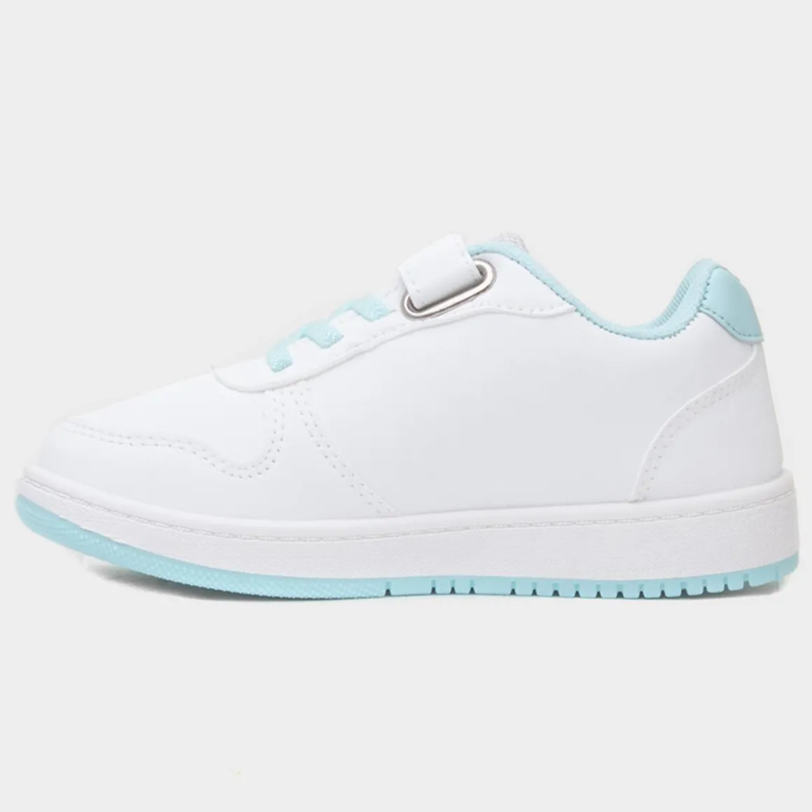 Disney Frozen Kids White Easy Fasten Trainer