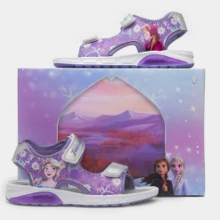 Disney Frozen Sparkle Kids Purple Sandal