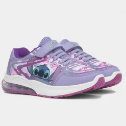 Disney Stitch Alana Kids Purple Light Up Trainer