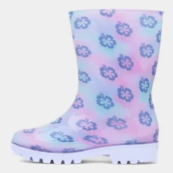 Disney Stitch Kids Purple PVC Welly
