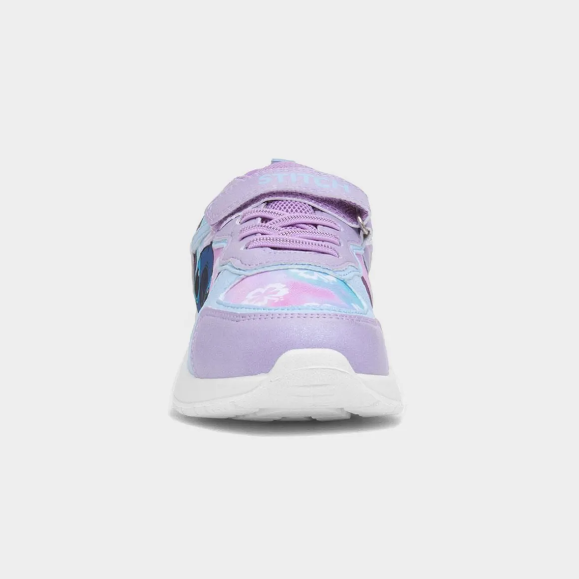 Disney Stitch Nola Kids Purple Glitter Trainer