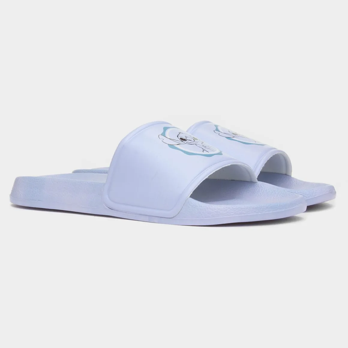 Disney Stitch Womens Blue EVA Slider