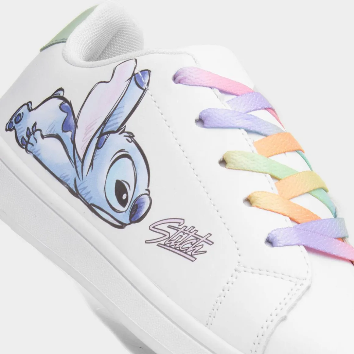 Disney Stitch Womens Multi Lace Up Shoe