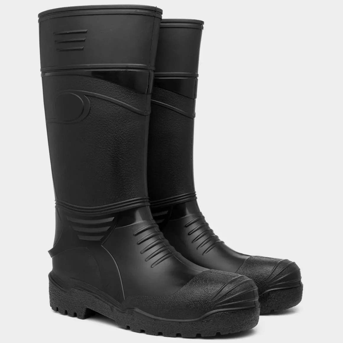 Downpour Adults Black Welly