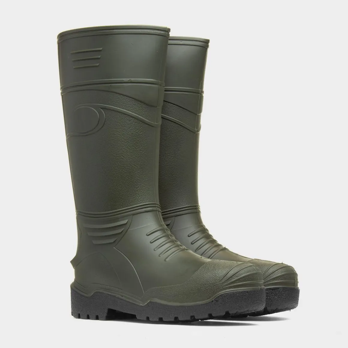 Downpour Mens Green Welly