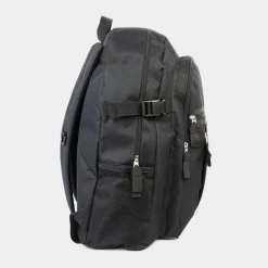 Earby Black Backpack with Multi Pocket