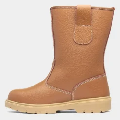 EarthWorks Bracket Mens Tan Rigger Boot