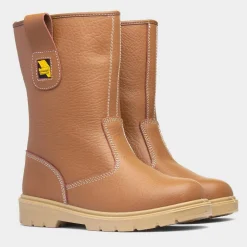 EarthWorks Bracket Mens Tan Rigger Boot