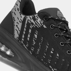 EarthWorks Cement Mens Black & Grey Safety Trainer