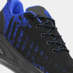 EarthWorks Cement Mens Black & Blue Safety Trainer
