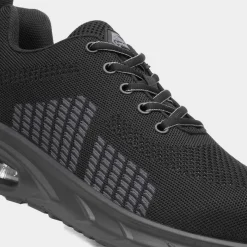 EarthWorks Gavel Unisex Black Knit Safety Trainer