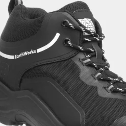 EarthWorks Ratchet Mens Black Safety Boot