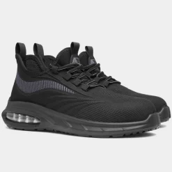 EarthWorks Router Mens Black Safety Trainer