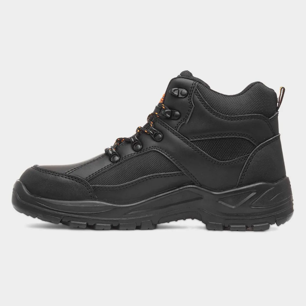 EarthWorks Scaffold Mens Black Safety Boot