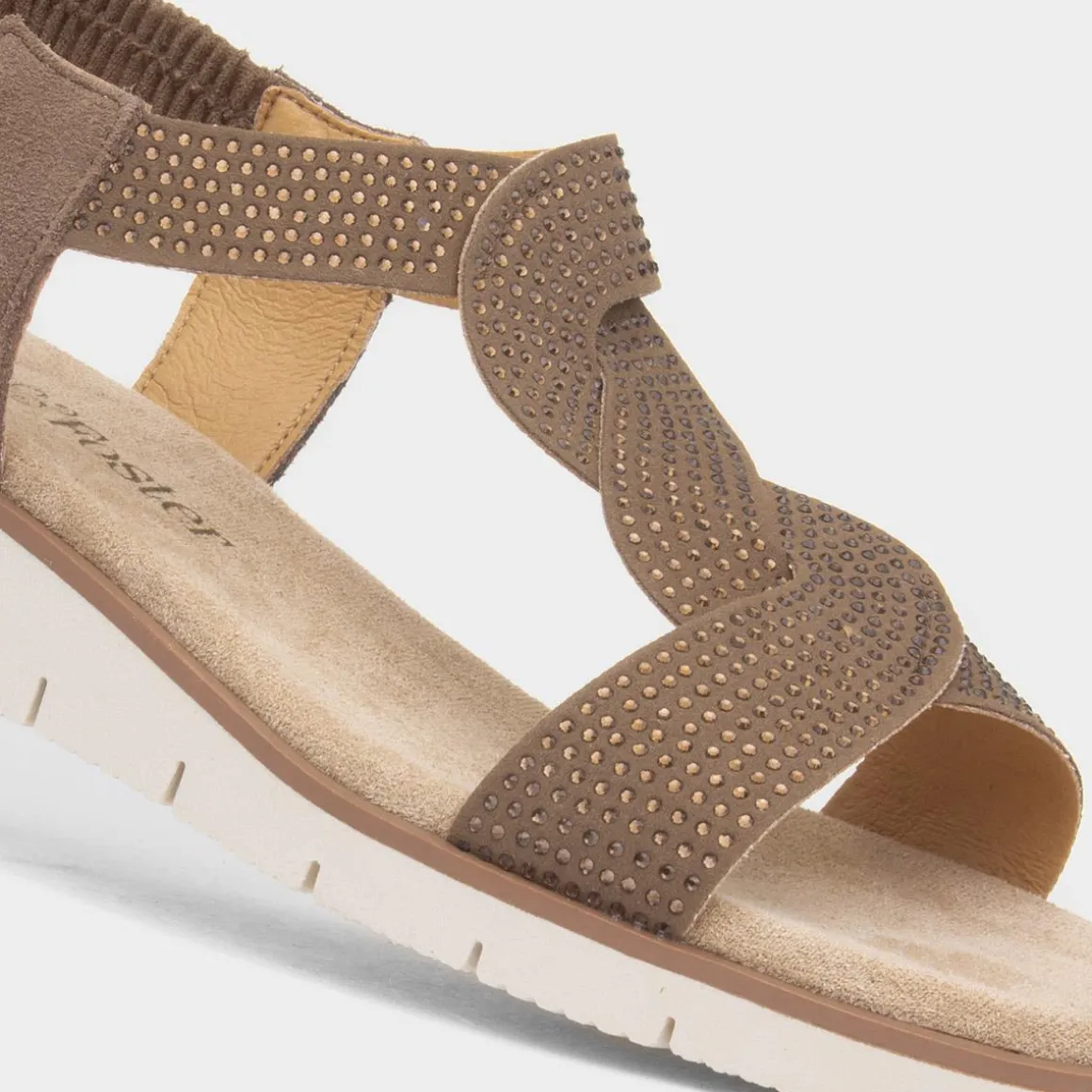 Fleet & Foster Hyacinth Womens Brown Sandals