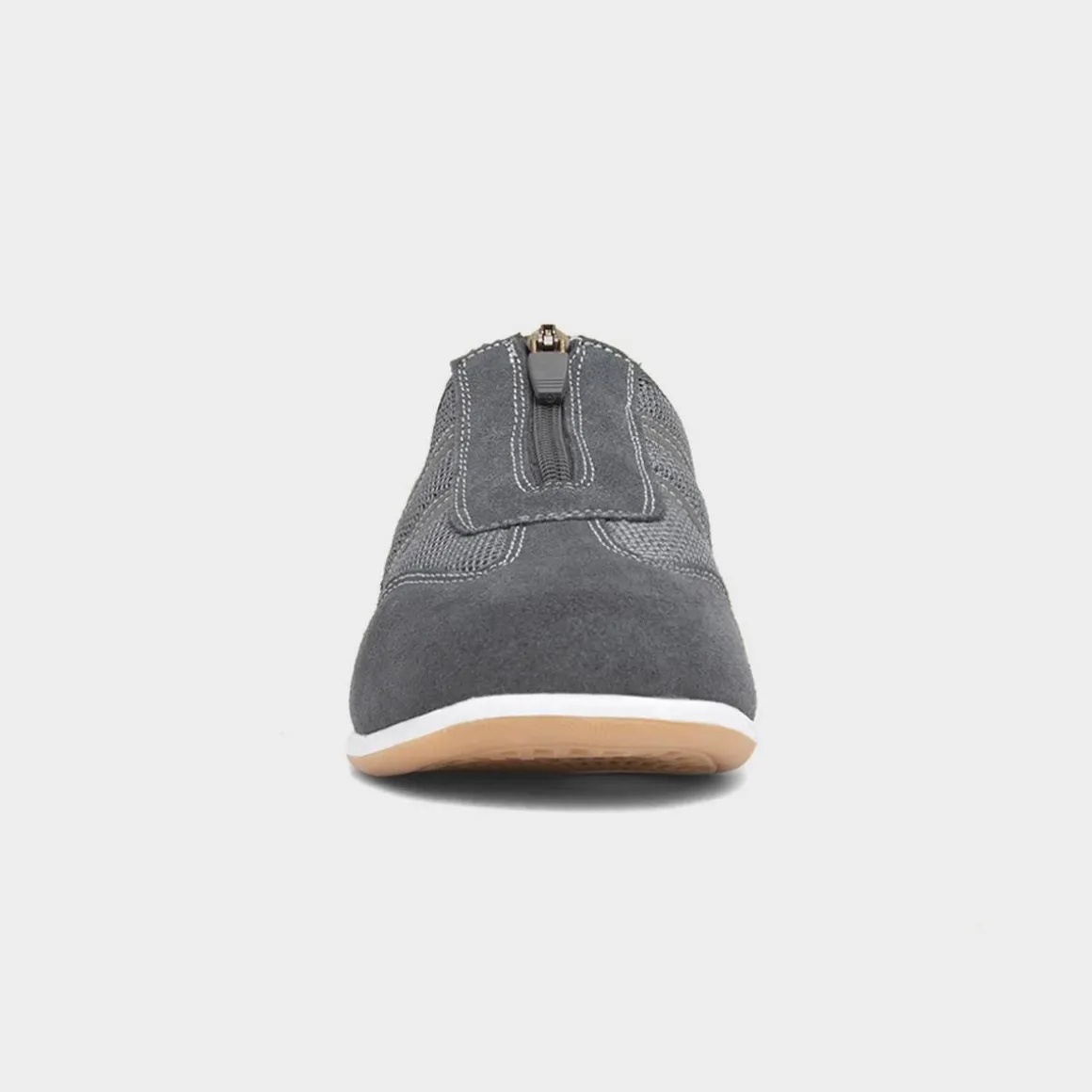 Fleet & Foster Mombassa Womens Grey Leather Shoe