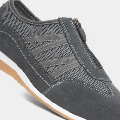 Fleet & Foster Mombassa Womens Grey Leather Shoe