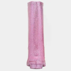 Flurry Girls Pink Glitter Welly